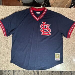 Mitchell and Ness St. Louis Cardinals jersey, #1 Ozzie Smith